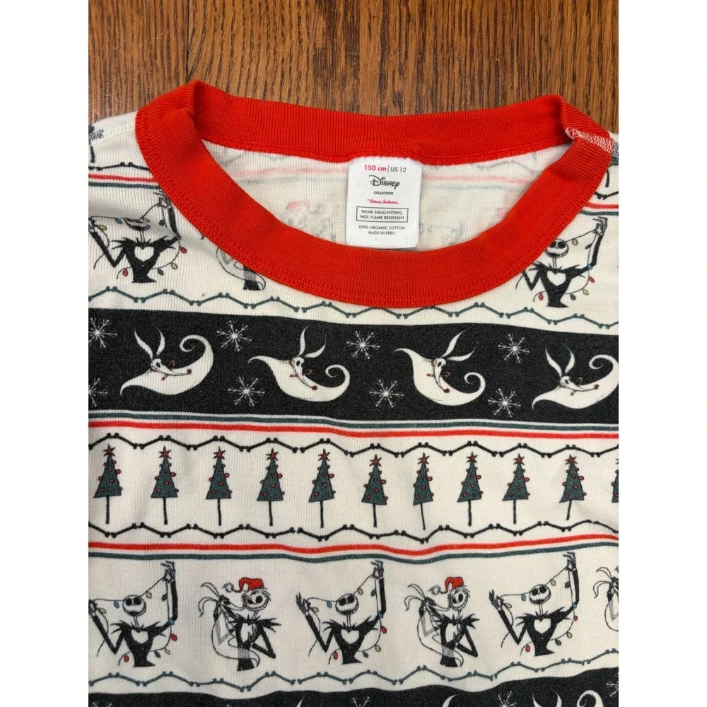 Hanna Andersson Disney Nightmare Before Christmas Pajamas Jack Skellington 12